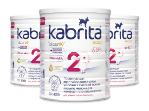 Смесь молочная Kabrita® 2 GOLD 400 г 12 шт. с 6 месяцев